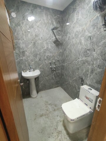 Bathroom in 1 RK Apartment at Saket Court Residential Complex, Pushp Vihar – for Rent