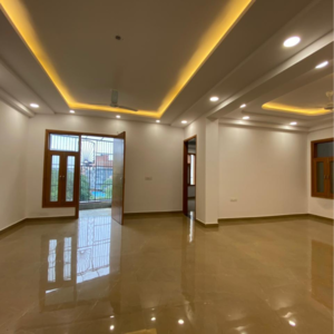 Living Room in 3 BHK Apartment at Chattarpur – for Sale