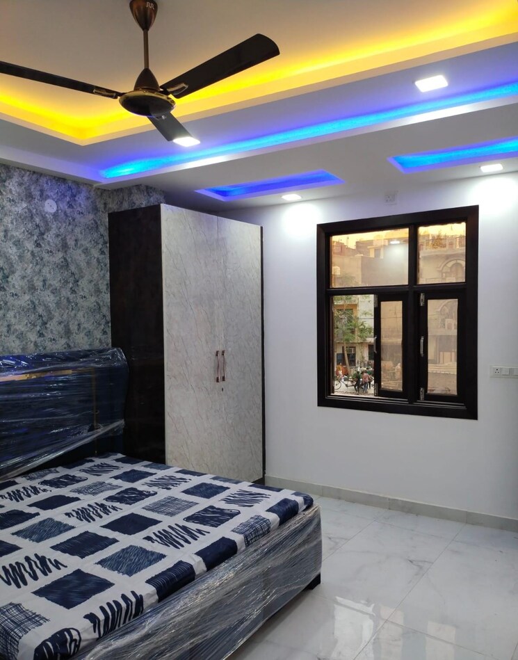 Bedroom, burari 3 Bedroom 1150 Sq.Ft. Builder Floor In Burari Delhi 8756622