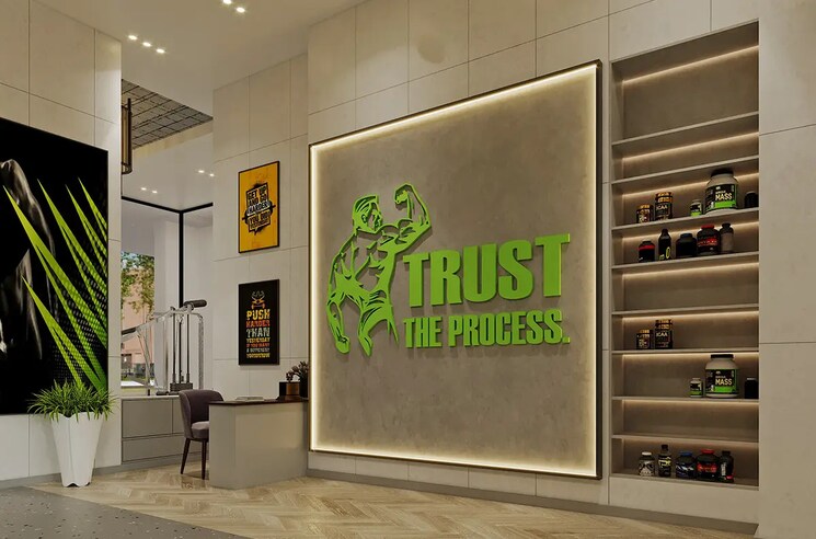 Gym, vvip-mangal 4 Bedroom 2560 Sq.Ft. Apartment In Raj Nagar Extension Ghaziabad 8756634