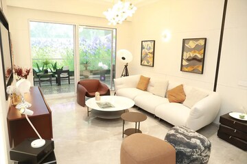 Living Room in 4 BHK Apartment at VVIP Mangal, Raj Nagar Extension – for Sale