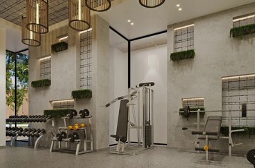 Gym in 4 BHK Apartment at VVIP Mangal, Raj Nagar Extension – for Sale