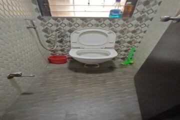 Bathroom in 1 BHK Apartment at Kharghar Sector 19 – for Sale