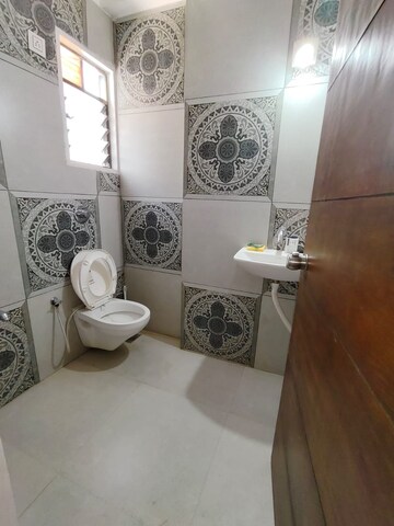 Attached Bathroom in 3 BHK Apartment at Harni – for Rent