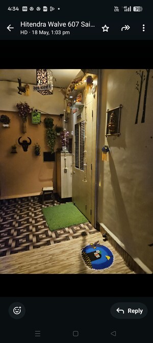 Living Room in 1 RK Apartment at Shrushti CHS Ltd, Andheri East – for Sale