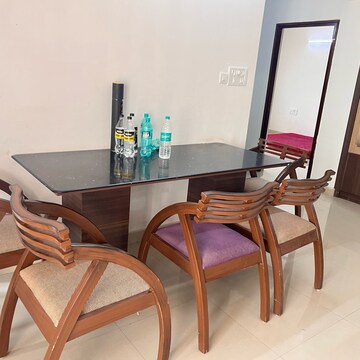 Staircase in 3 BHK Apartment at Poulomi Indus Crest, Osman Nagar – for Rent