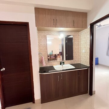 Kitchen in 3 BHK Apartment at Poulomi Indus Crest, Osman Nagar – for Rent
