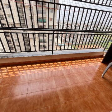 Balcony in 3 BHK Apartment at Poulomi Indus Crest, Osman Nagar – for Rent