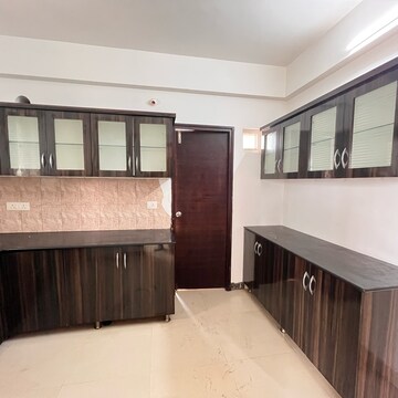 Kitchen in 3 BHK Apartment at Poulomi Indus Crest, Osman Nagar – for Rent