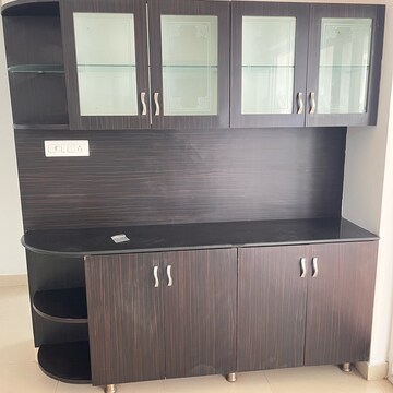 Kitchen in 3 BHK Apartment at Poulomi Indus Crest, Osman Nagar – for Rent