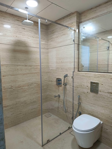 Bathroom in 4 BHK Apartment at Raheja Imperia, Worli – for Sale