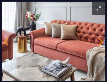 Living Room in 2 BHK Apartment at Ambernath East – for Sale