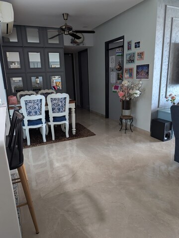 Living Room in 2.5 BHK Apartment at DB Woods, Goregaon East – for Rent