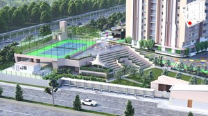 3 BHK Apartment – Exterior View View at Kollur - for Sale