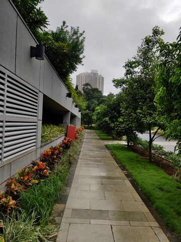 Balcony in 3 BHK Apartment at Bombay Realty Island City Center, Dadar East – for Rent