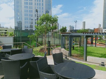 Balcony in 3 BHK Apartment at Bombay Realty Island City Center, Dadar East – for Rent