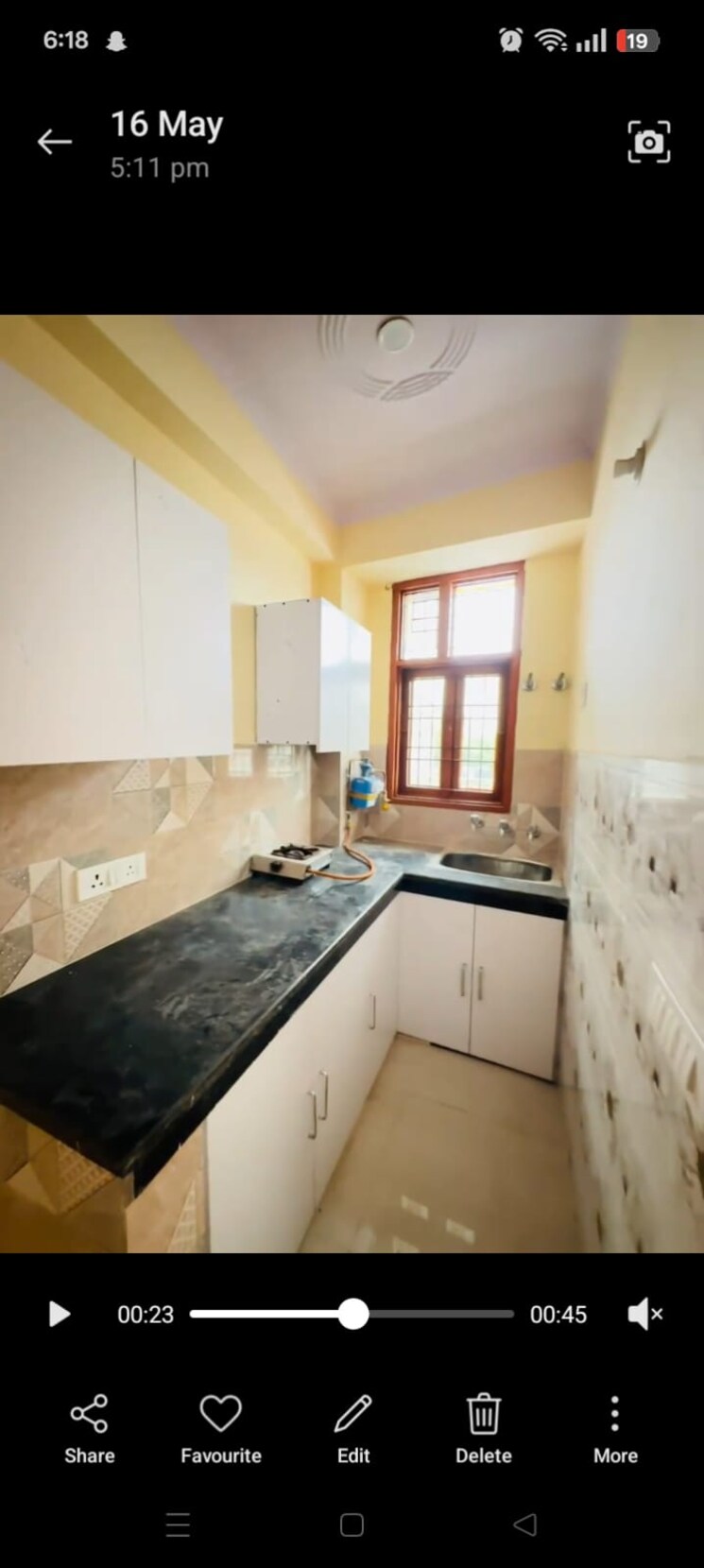 Kitchen, mayur vihar phase 1 2 Bedroom 550 Sq.Ft. Builder Floor In Mayur Vihar Phase 1 Delhi 8757445