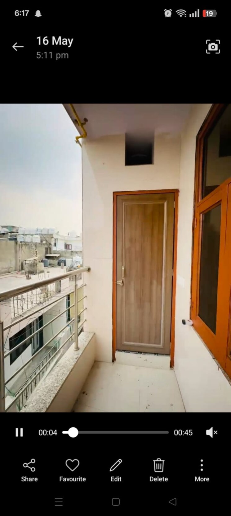 Balcony, mayur vihar phase 1 2 Bedroom 550 Sq.Ft. Builder Floor In Mayur Vihar Phase 1 Delhi 8757445