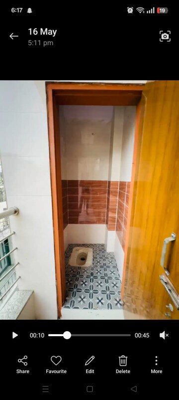 Bathroom in 2 BHK Builder Floor at Mayur Vihar Phase 1 – for Rent