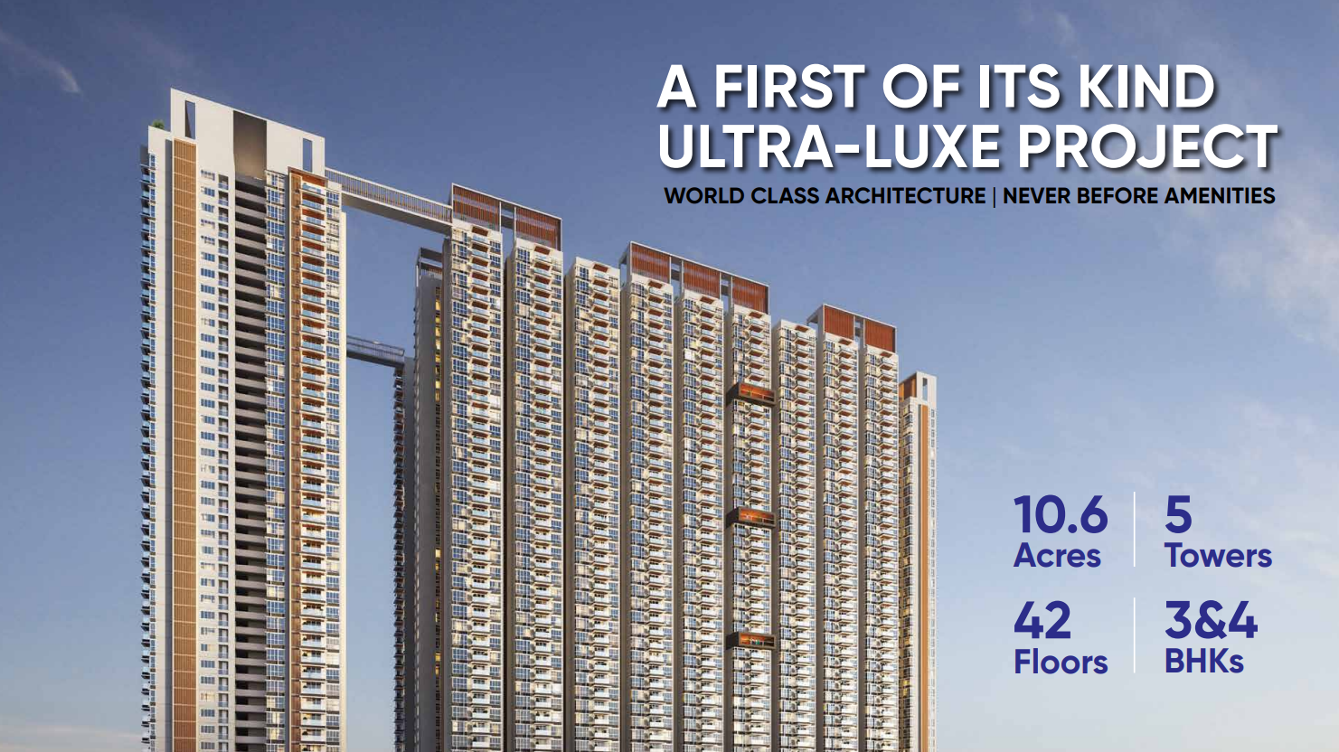 3 BHK + Pooja Room Apartment For Sale in Urbanrise The World of Joy