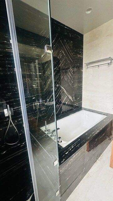 Staircase in 4 BHK Apartment at K Raheja Artesia, Worli – for Rent