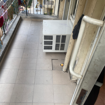 Balcony in 3 BHK Apartment at Piedmont Taksila Heights, Sector 37c – for Rent