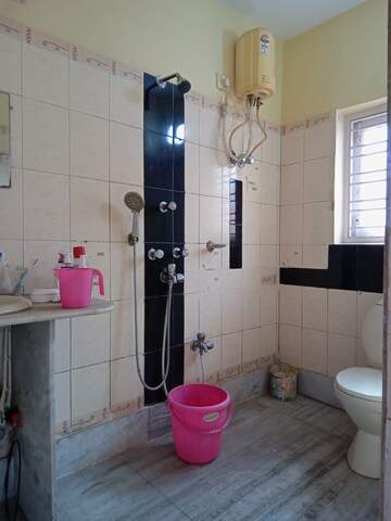 Bathroom in 3 BHK Apartment at Saket Residency, New Alipore – for Sale