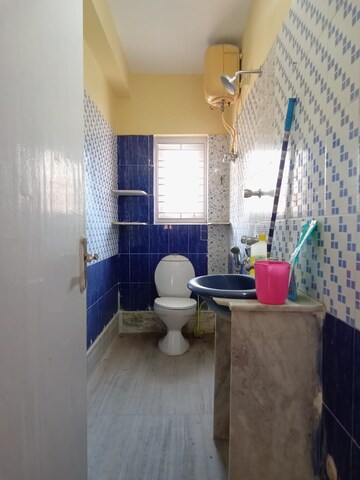 Bathroom in 3 BHK Apartment at Saket Residency, New Alipore – for Sale