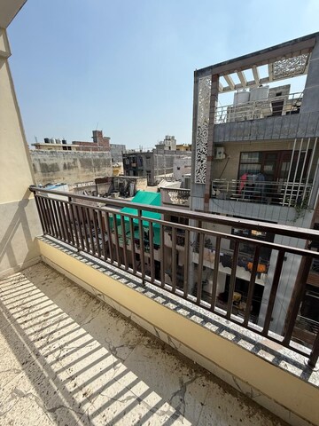 Balcony in 3 BHK Builder Floor at Mayur Vihar Phase 1 – for Rent
