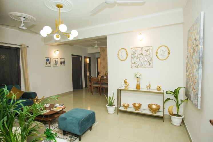 Living Room, sare-home 3 Bedroom 1183 Sq.Ft. Builder Floor In Sector 92 Gurgaon 8757510