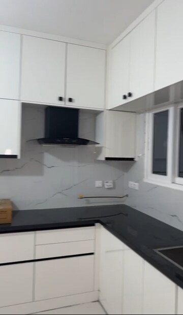 Kitchen in 3 BHK Apartment at Rajapushpa Provincia, Narsingi – for Rent