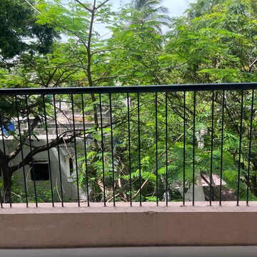 Balcony in 2 BHK Apartment at Kumar Samruddhi Society, Bhim Nagar – for Rent