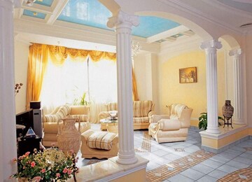 Living Room in 4 BHK Apartment at Raheja Imperia, Worli – for Sale