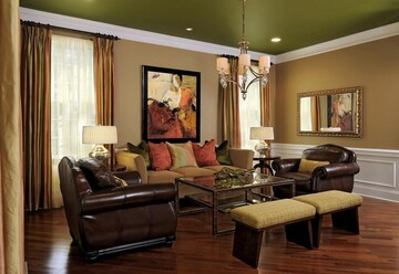 Living Room in 4 BHK Apartment at Raheja Imperia, Worli – for Sale