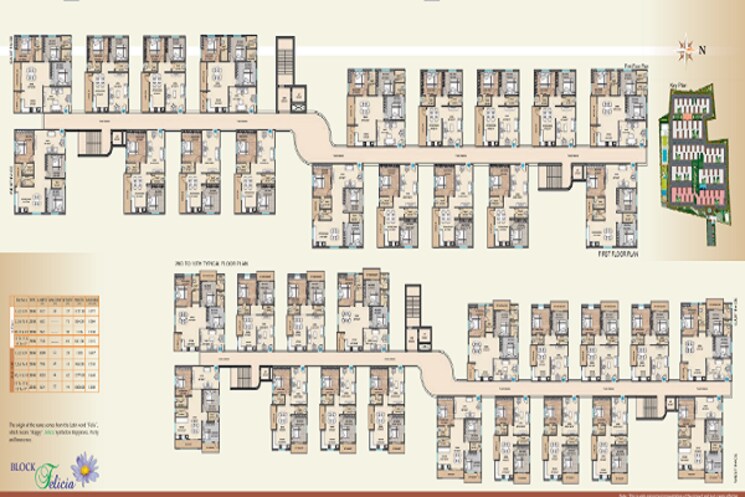 Master Plan, chanda nagar 2 Bedroom 1100 Sq.Ft. Apartment In Chanda Nagar Hyderabad 8757689