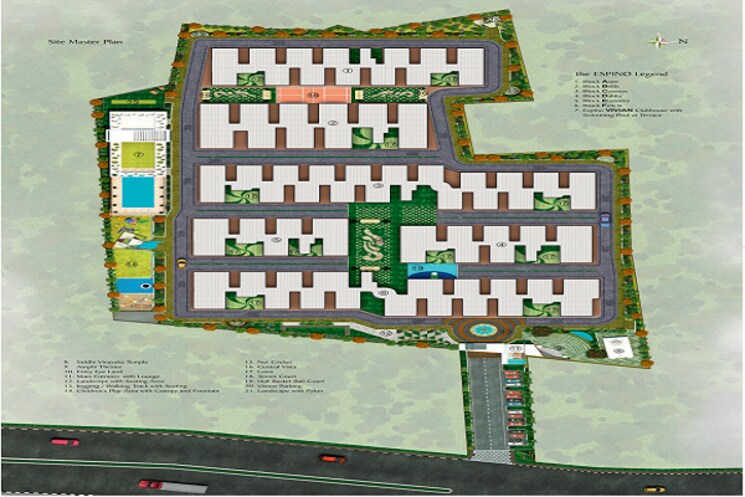 Master Plan, chanda nagar 2 Bedroom 1100 Sq.Ft. Apartment In Chanda Nagar Hyderabad 8757689