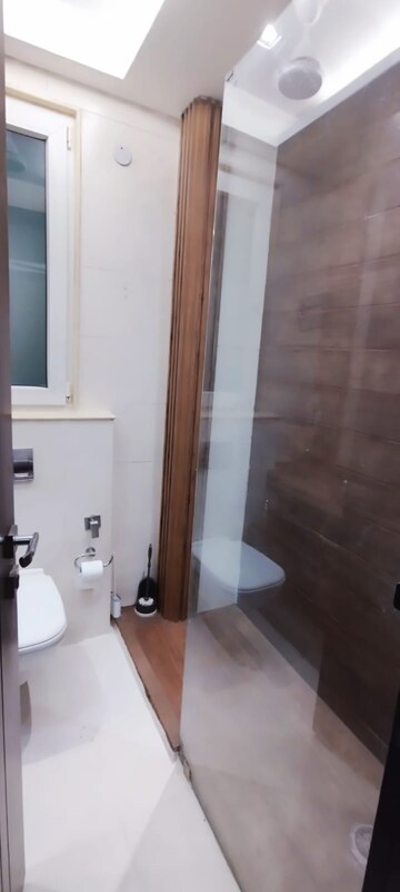 Bathroom in 3 BHK Builder Floor at Defence Colony – for Rent