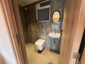 Bathroom in 1 BHK Apartment at Mahaveer Solitaire Edge, Kandivali East – for Sale