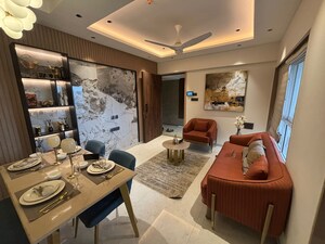 Master Bedroom in 1 BHK Apartment at Mahaveer Solitaire Edge, Kandivali East – for Sale