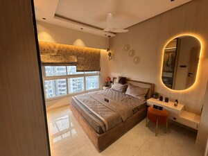 Living Room in 1 BHK Apartment at Mahaveer Solitaire Edge, Kandivali East – for Sale