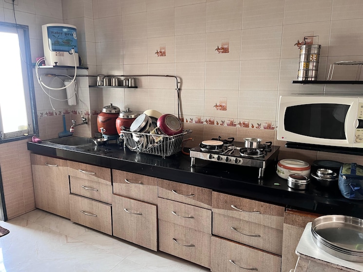 Kitchen, gurukul 2 Bedroom 130 Sq.Yd. Apartment In Gurukul Ahmedabad 8758111