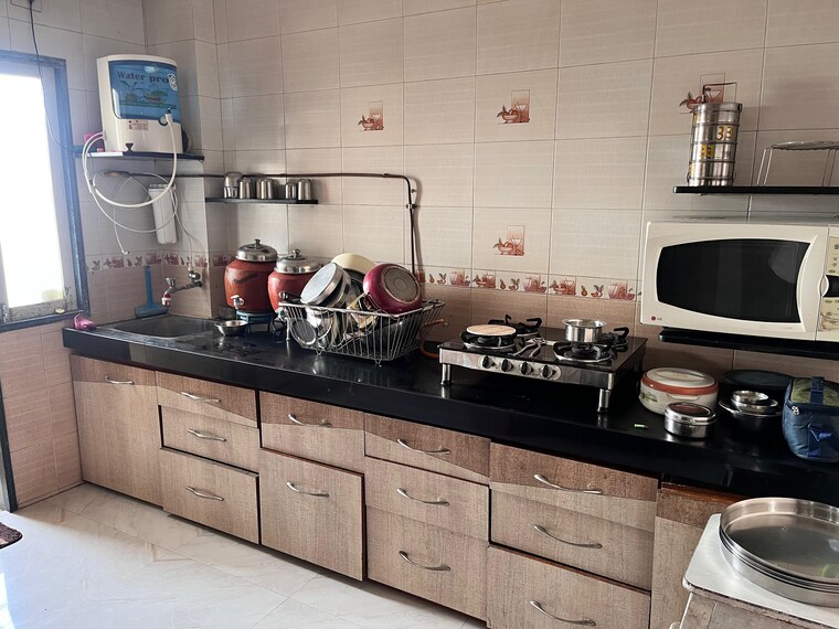Kitchen, gurukul 2 Bedroom 130 Sq.Yd. Apartment In Gurukul Ahmedabad 8758111