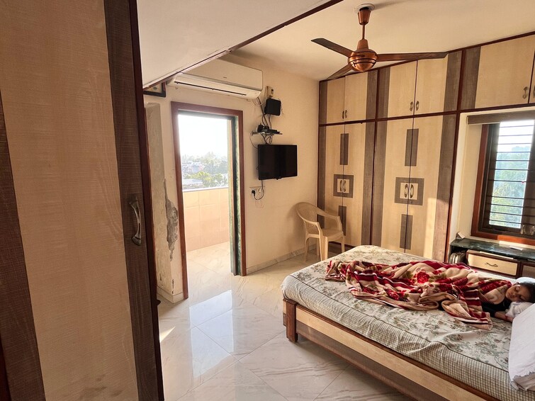 Bedroom, gurukul 2 Bedroom 130 Sq.Yd. Apartment In Gurukul Ahmedabad 8758111