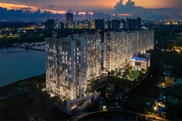 3 BHK Apartment – Exterior View View at Merlin Lakescape, Rajarhat - for Sale