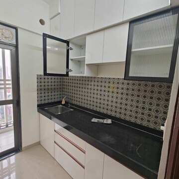 Kitchen in 1 BHK Apartment at Omkar Signet, Kasam Baug – for Rent