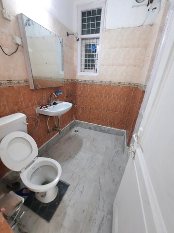 Bathroom in 2 BHK Builder Floor at Malviya Nagar – for Rent