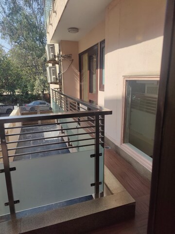Staircase in 3 BHK Builder Floor at Defence Colony – for Rent