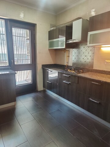 Kitchen in 3 BHK Builder Floor at Defence Colony – for Rent