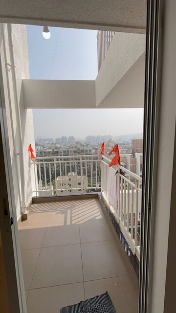 Balcony in 1 BHK Apartment at SSD Sai Vista, Rahatani – for Rent