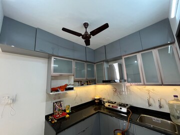 Kitchen in 1 BHK Apartment at SSD Sai Vista, Rahatani – for Rent